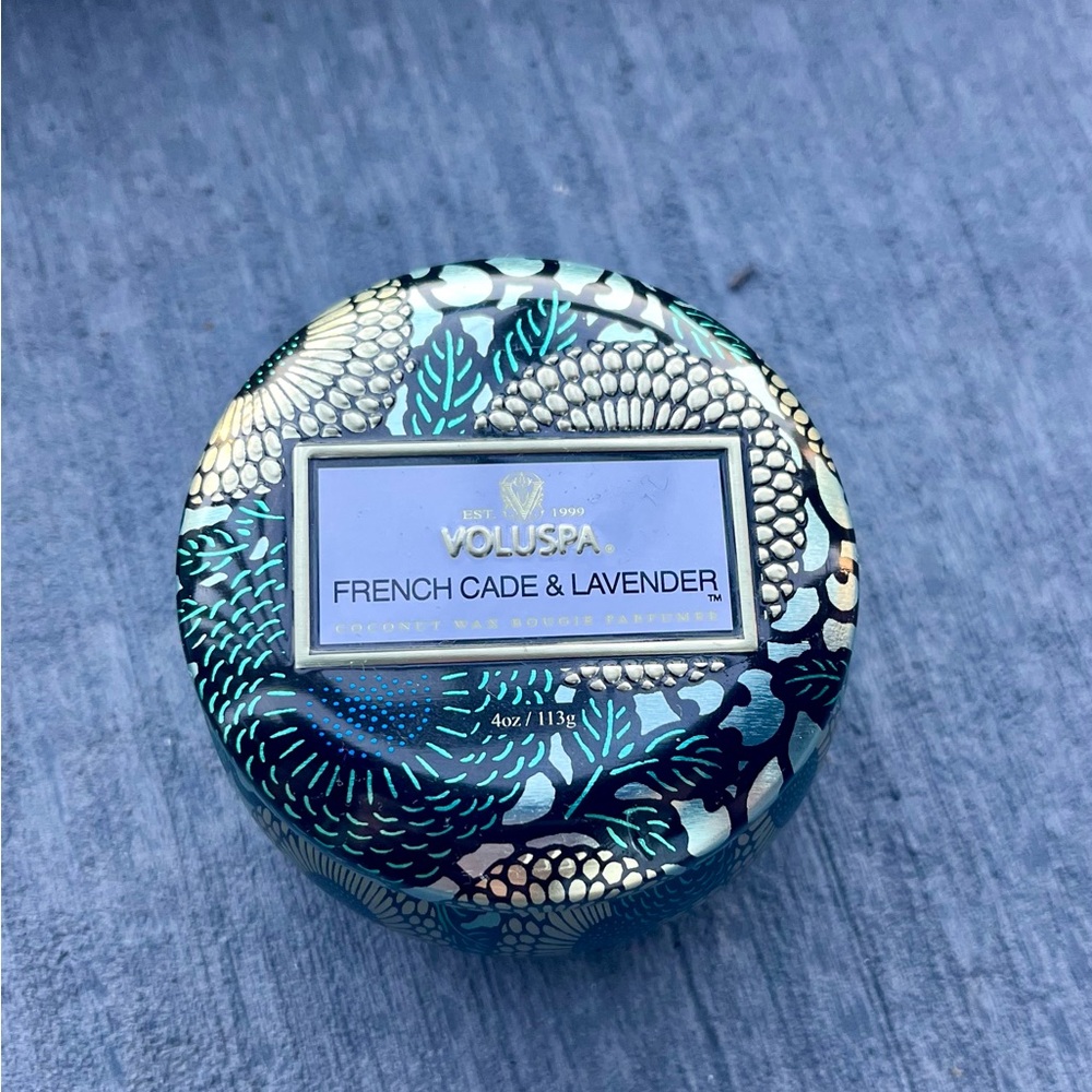 Voluspa French Cade & Lavender Decorative Candle